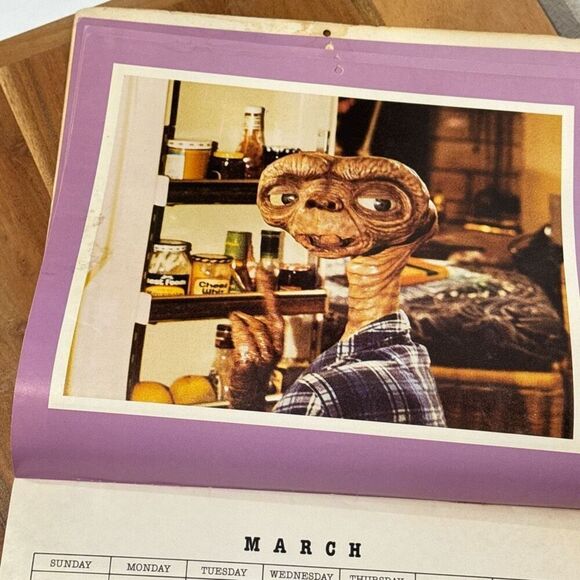 1983 ET Movie calendar - Picture 5 of 8
